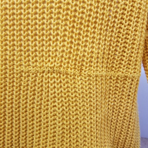 Forenza Victoria's Secret PINK sweater Small open knit crochet pullover v-neck - Picture 11 of 13